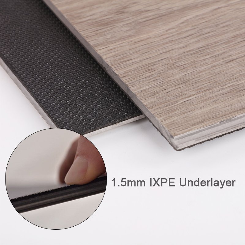 1220*183mm Cheap Grey Flat SPC Floor thumbnail 3