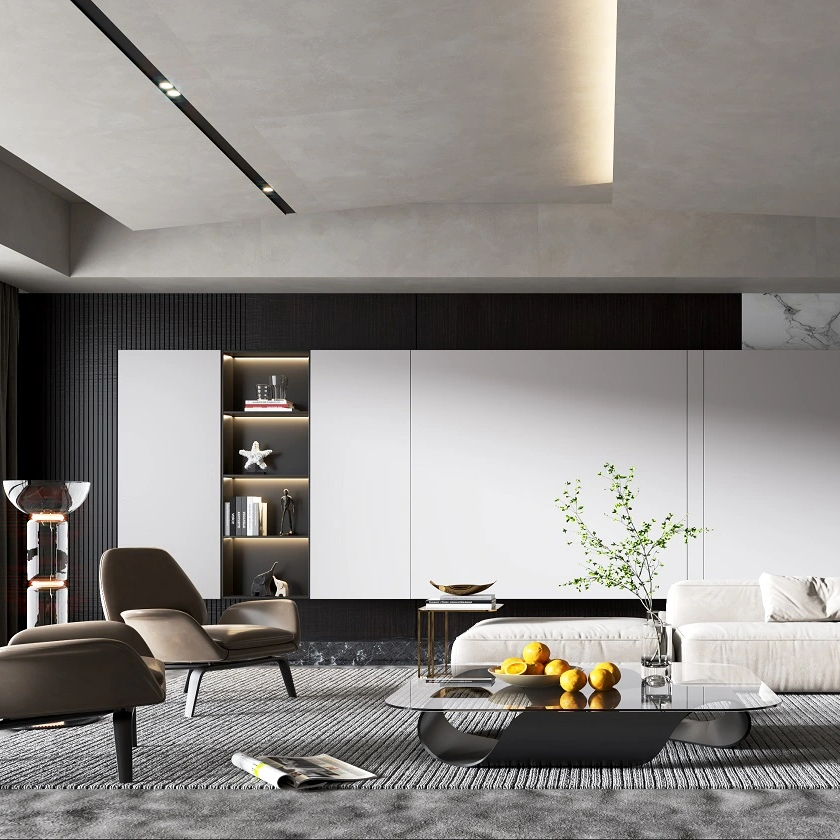 2600*800mm Bedroom No Chemical WPC Wall Panel thumbnail 5