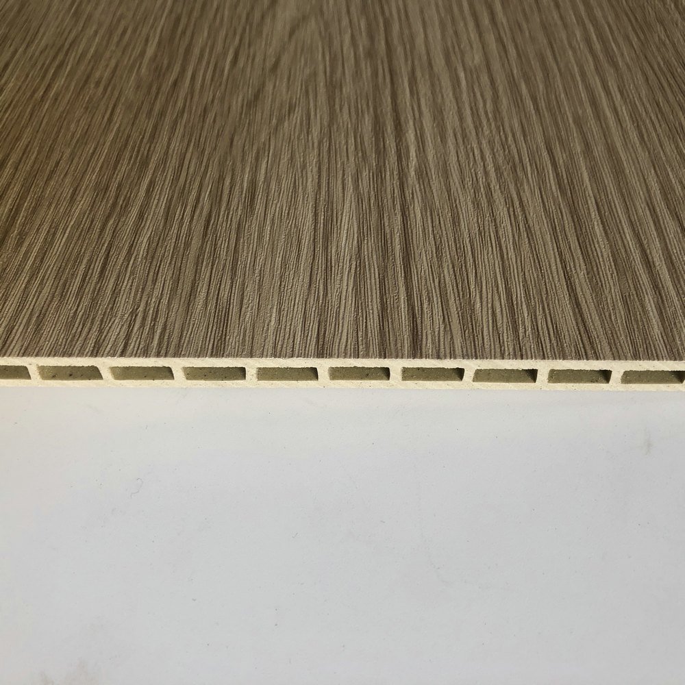 Corridor Fire Resistance Wood WPC Wall Panel thumbnail 2