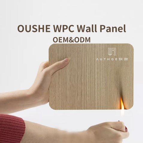 Corridor Unique Design WPC Wall Panel with Wood Texture thumbnail 6