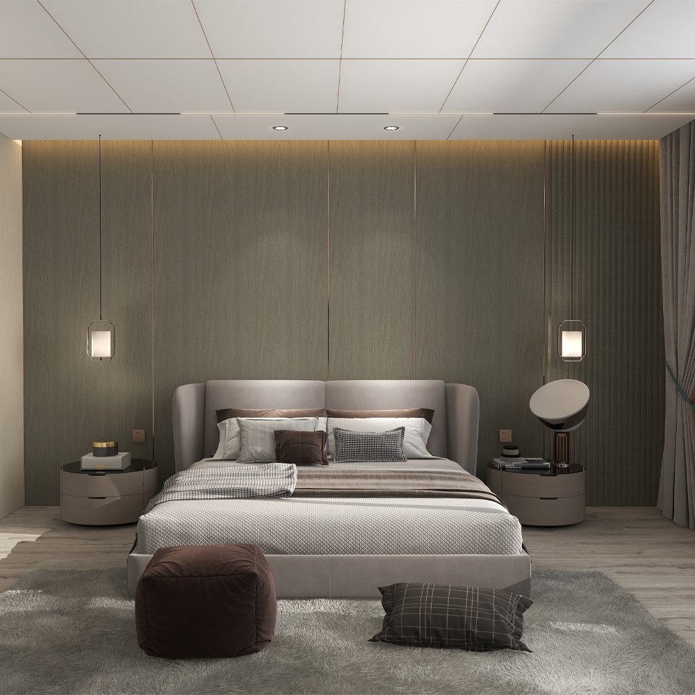 Snow mountain oak-Master bedroom