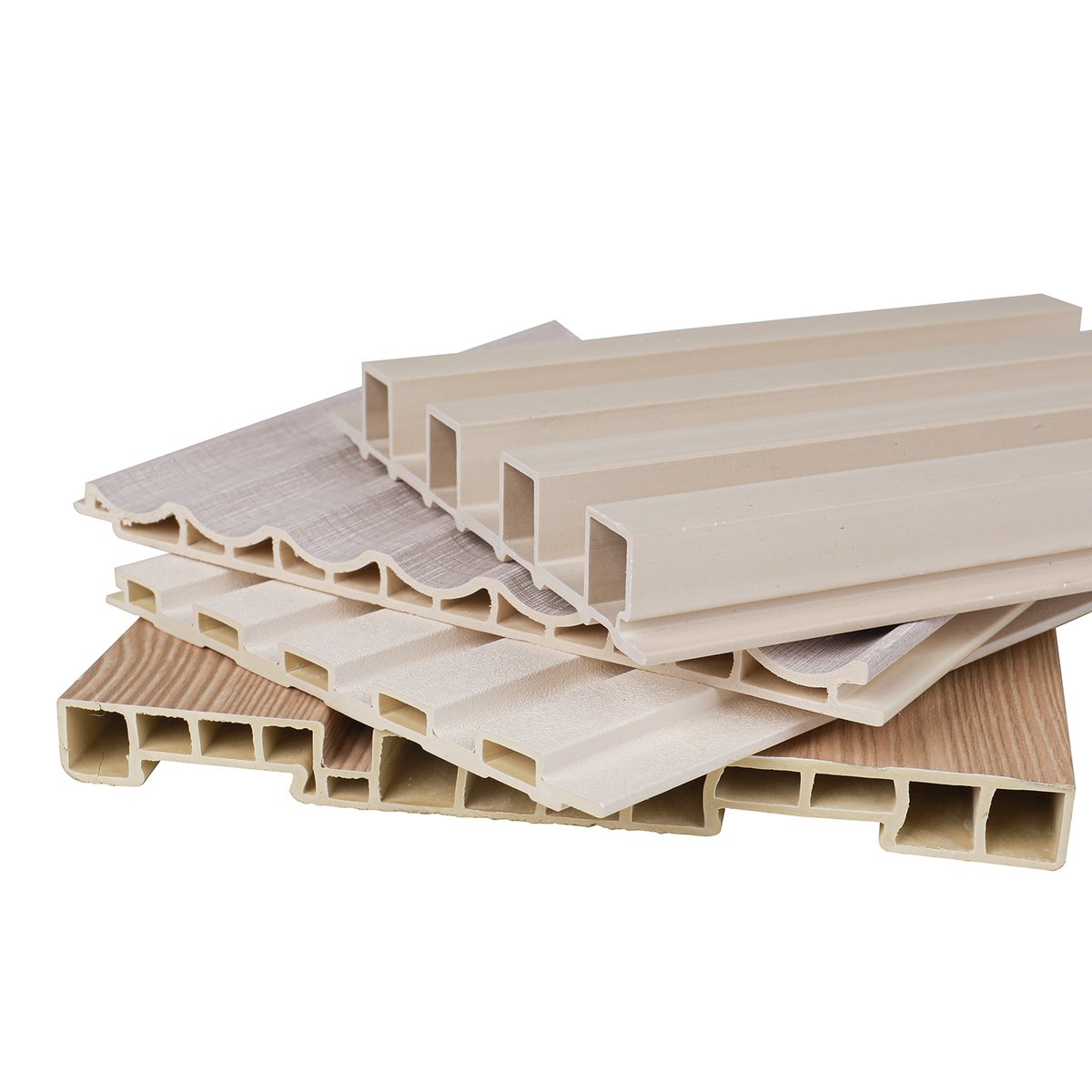 TV Background PVC Fire Resistance WPC Wall Panel thumbnail 4