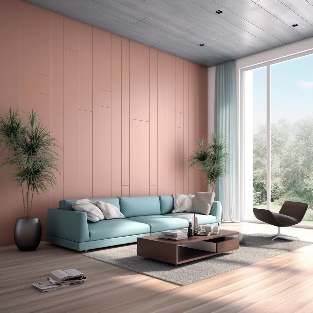Wood Panels Wall Decor Interior Laminate WPC Board thumbnail 2